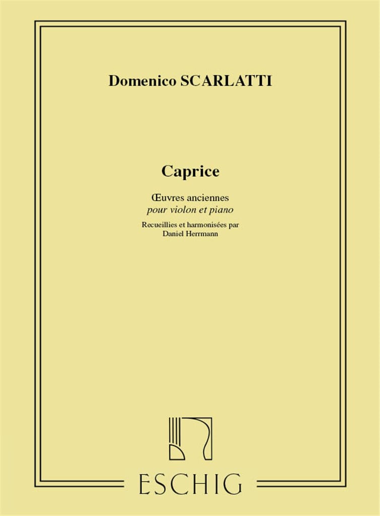 Caprice, Pour Violon Et Piano